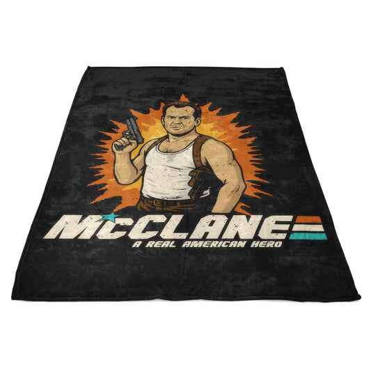 GI McClane - Fleece Blanket
