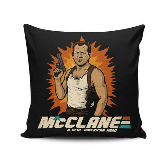 GI McClane - Throw Pillow