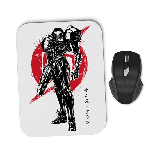 Galactic Bounty Hunter Sumi-e - Mousepad
