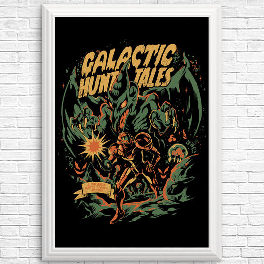 Galactic Hunt Tales - Posters & Prints