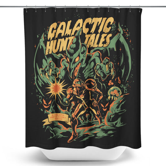 Galactic Hunt Tales - Shower Curtain