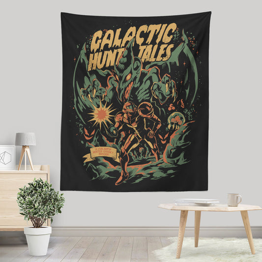 Galactic Hunt Tales - Wall Tapestry