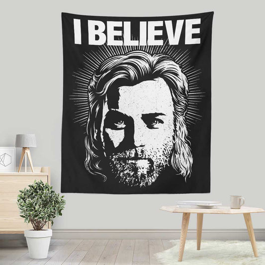 Galactic Savior - Wall Tapestry