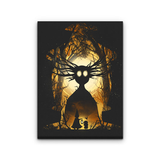 Garden Silhouette - Canvas Print