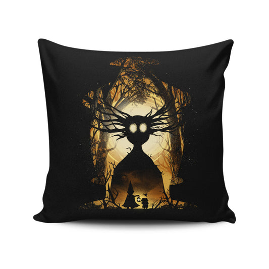 Garden Silhouette - Throw Pillow