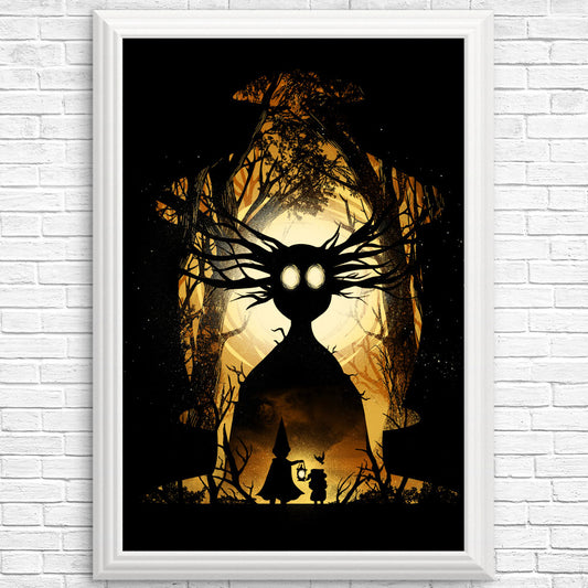 Garden Silhouette - Posters & Prints