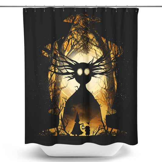 Garden Silhouette - Shower Curtain
