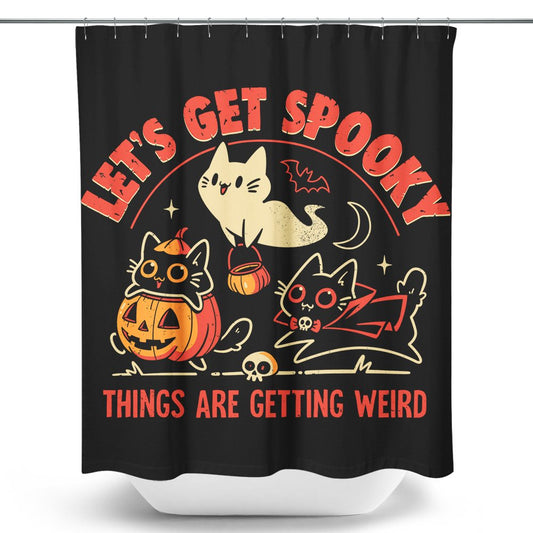 Get Spooky - Shower Curtain