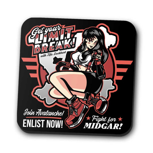 Get Your Limit Break - Coasters