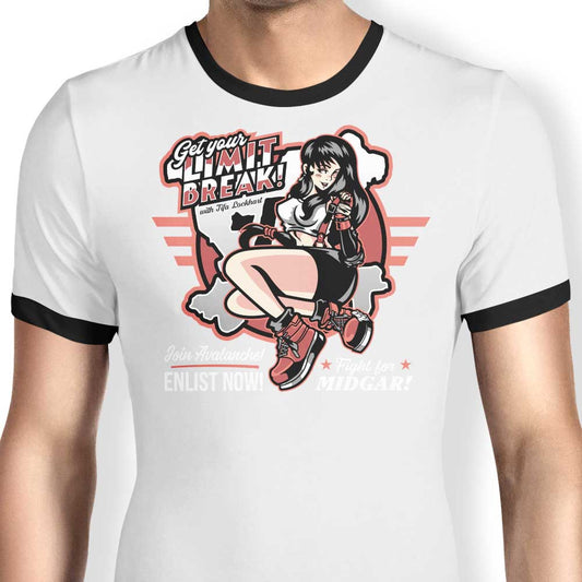 Get Your Limit Break - Ringer T-Shirt