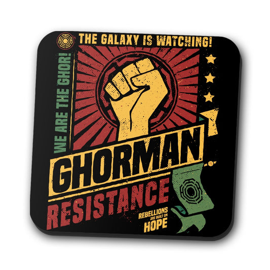 Ghorman Resistance - Coasters