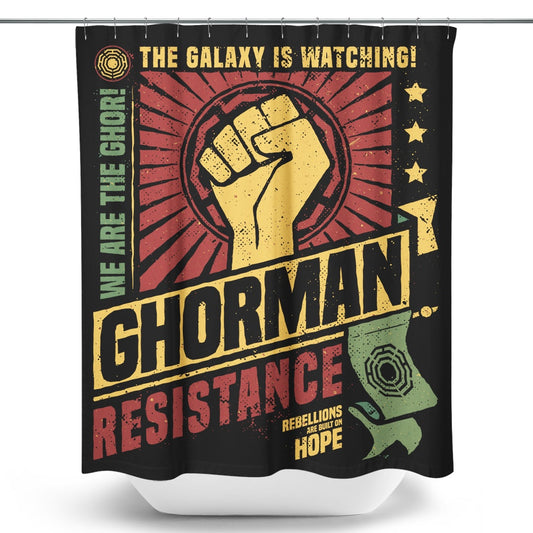 Ghorman Resistance - Shower Curtain