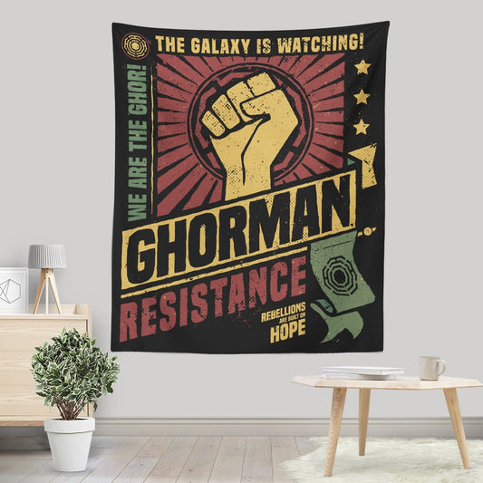 Ghorman Resistance - Wall Tapestry