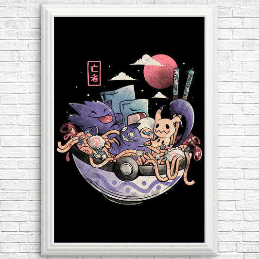 Ghost Bowl - Posters & Prints