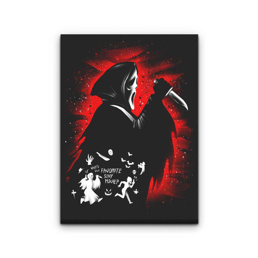 Ghost Face - Canvas Print