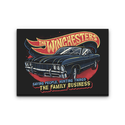 Ghost Hunting Mobile - Canvas Print