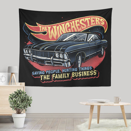 Ghost Hunting Mobile - Wall Tapestry
