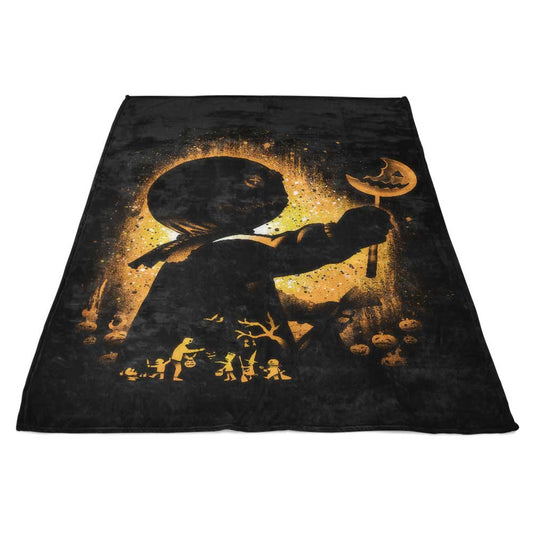 Ghost of Halloween - Fleece Blanket