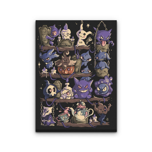Ghost Shelf - Canvas Print