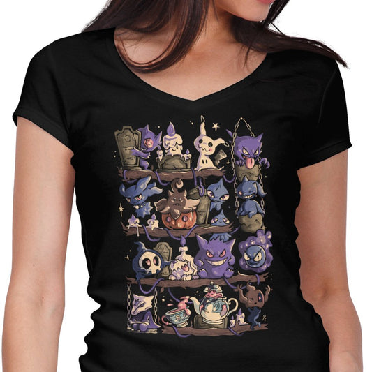 Ghost Shelf - Women's V-Neck