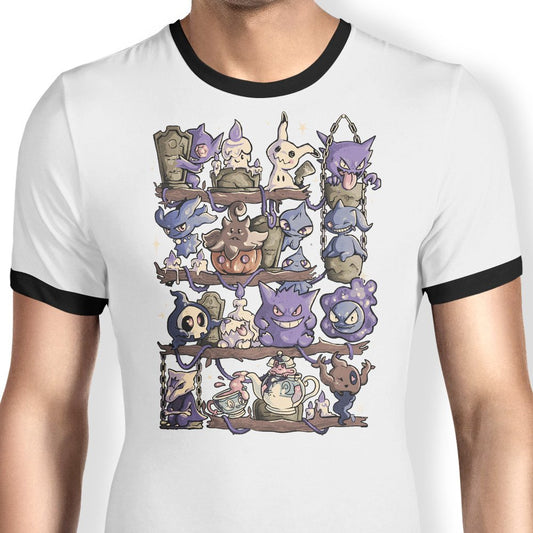 Ghost Shelf - Ringer T-Shirt