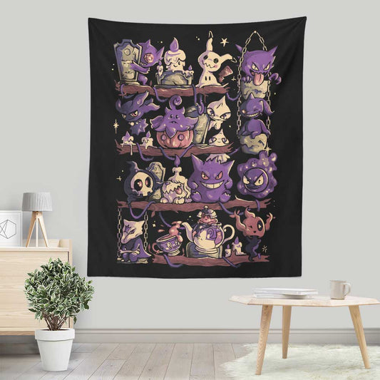 Ghost Shelf - Wall Tapestry
