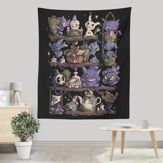 Ghost Shelf - Wall Tapestry