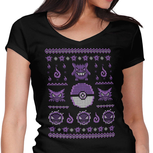 Ghost Trainer Sweater - Women's V-Neck