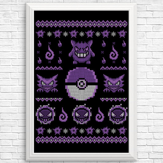 Ghost Trainer Sweater - Posters & Prints