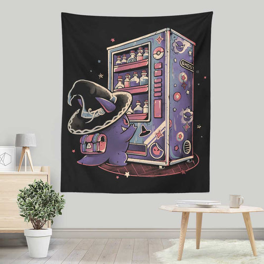 Ghost Vending Machine - Wall Tapestry