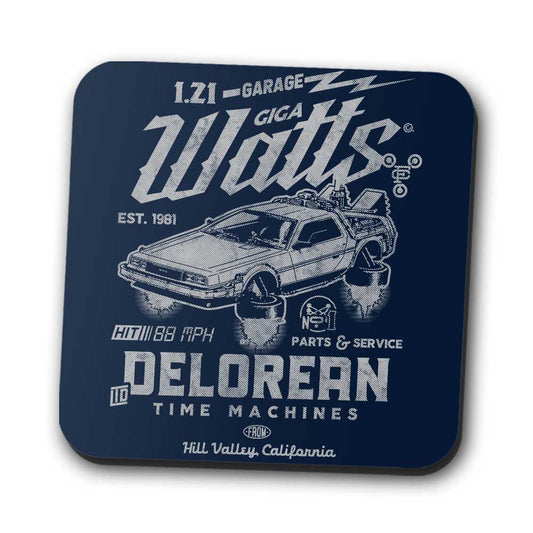 Giga Watts Garage - Coasters