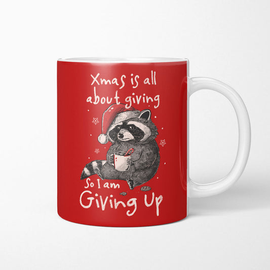 Giving Up Xmas - Mug