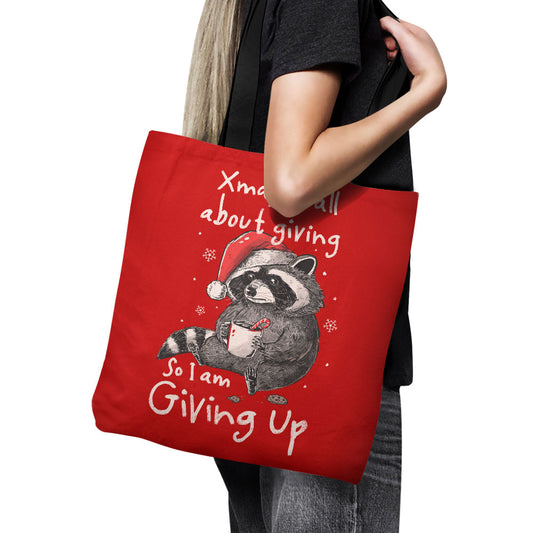 Giving Up Xmas - Tote Bag