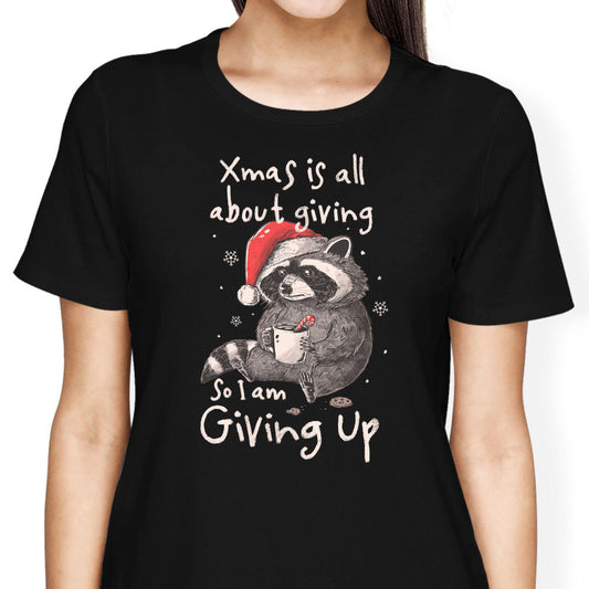 Giving Up Xmas - Women's Apparel