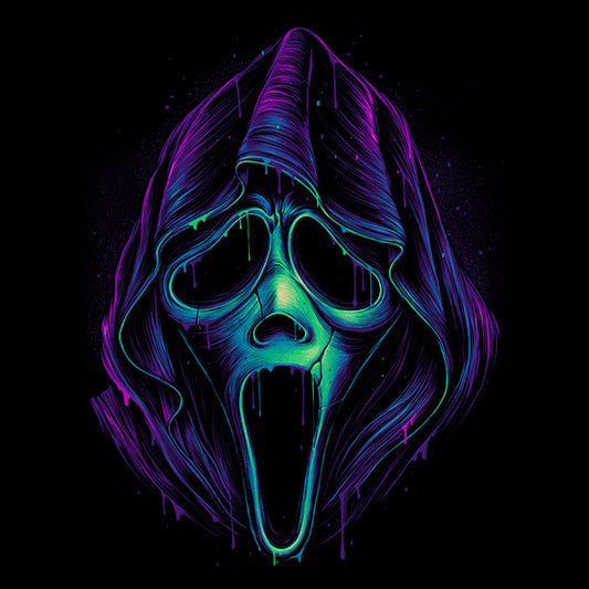 Glowing Ghost - Throw Pillow