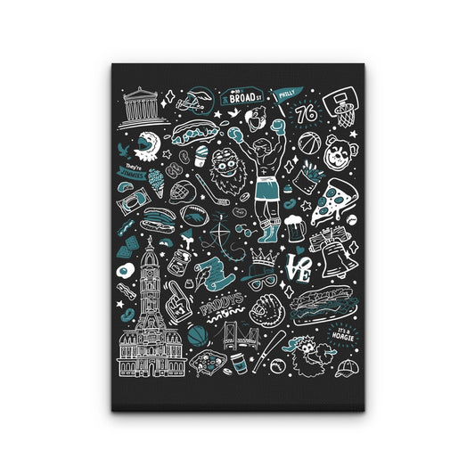 Go Birds - Canvas Print