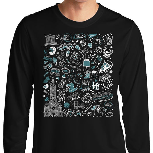 Go Birds - Long Sleeve T-Shirt