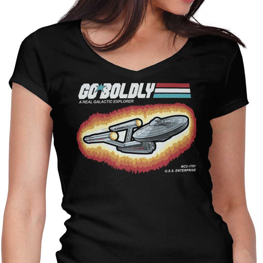 Go Boldly - Women's V-Neck