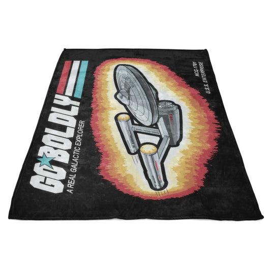 Go Boldly - Fleece Blanket