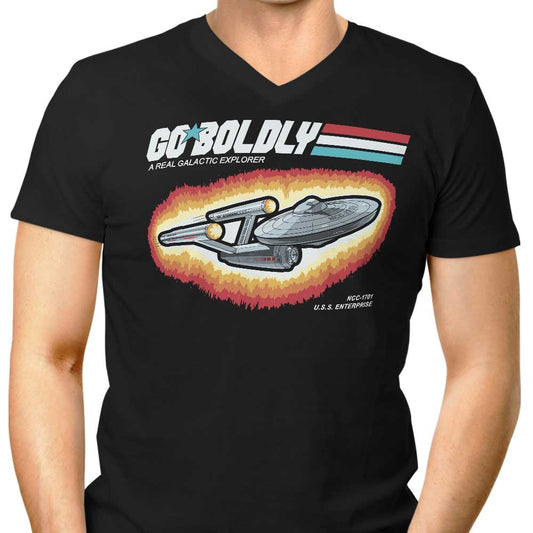 Go Boldly - Men's V-Neck
