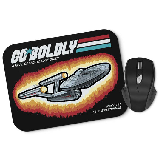 Go Boldly - Mousepad
