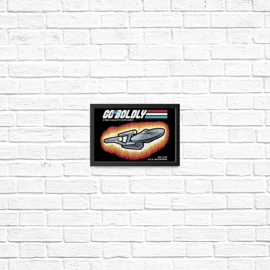Go Boldly - Posters & Prints