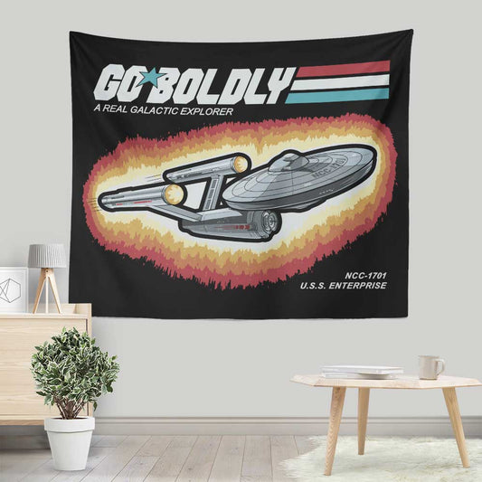 Go Boldly - Wall Tapestry