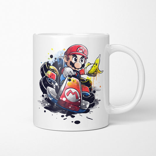 Go Kart Watercolor - Mug
