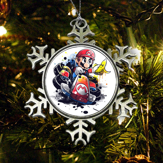 Go Kart Watercolor - Ornament