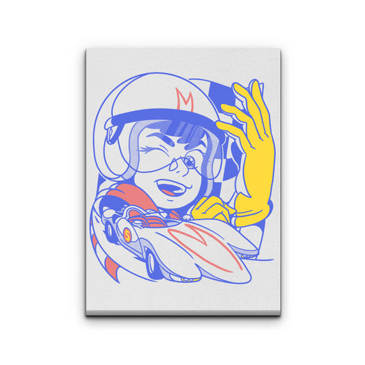 Go Speed, Go! - Canvas Print
