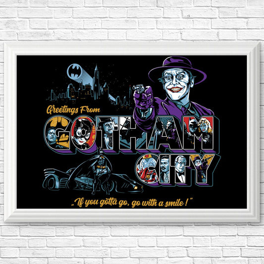 Go With a Smile - Posters & Prints