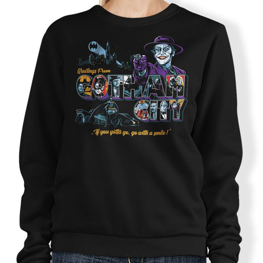 Go With a Smile - Sweatshirt