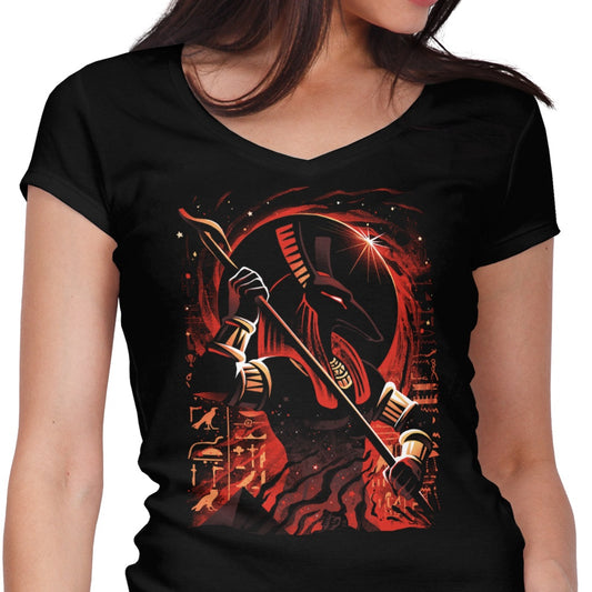 God of the Desert and Disorder - Women's V-Neck