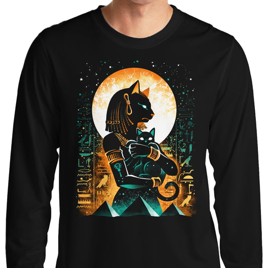 Goddess of Cats - Long Sleeve T-Shirt